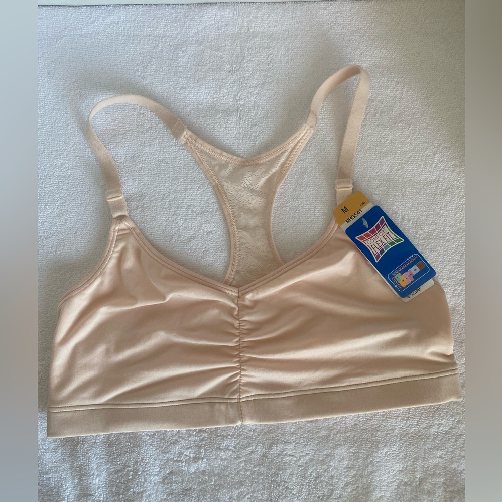 Hanes‎ Light Beige Seamless Bralette women size medium